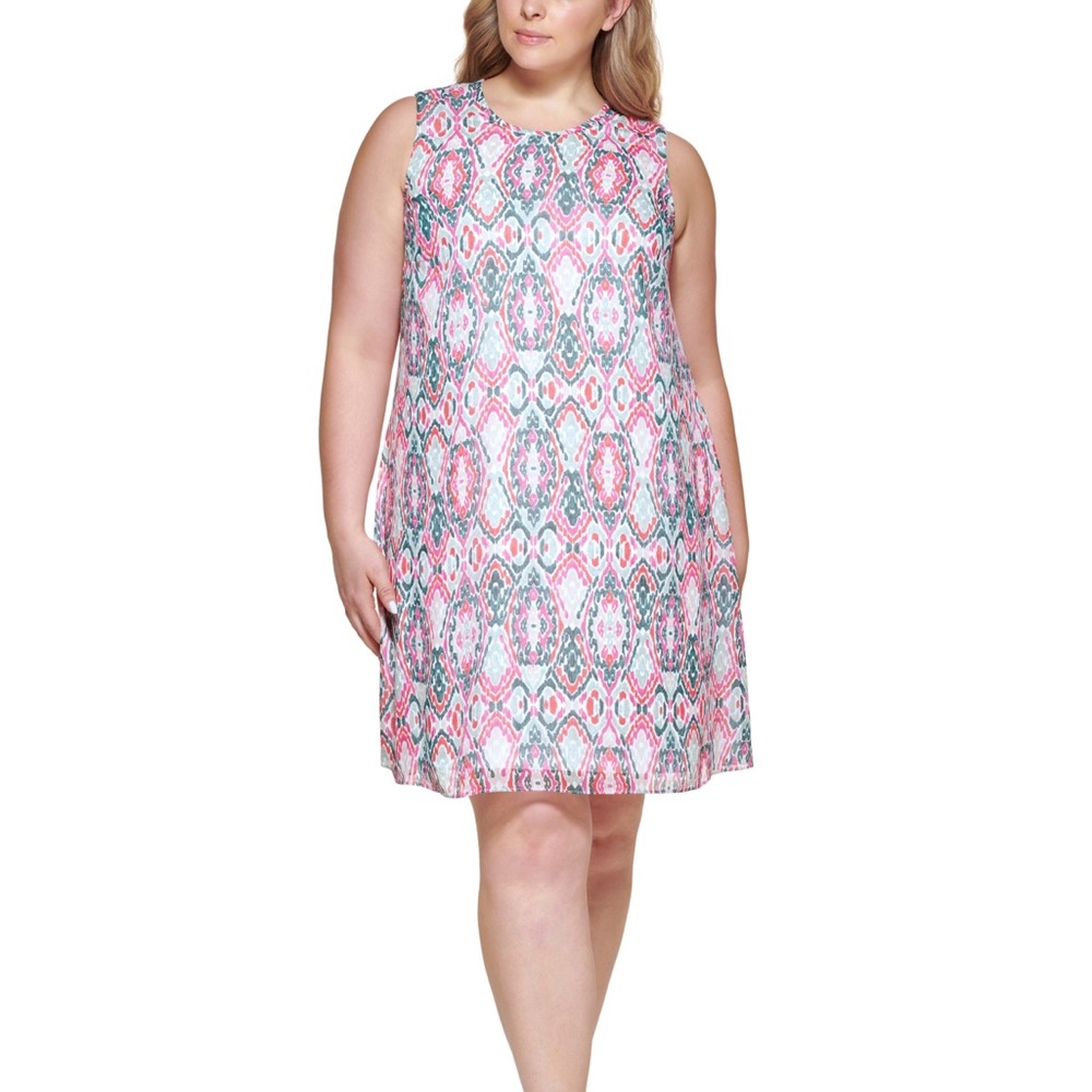 Calvin Klein Chiffon Dress